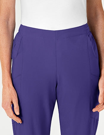 WonderWink - W123 Women's Flat Front Double Cargo Scrub Pants. 5155