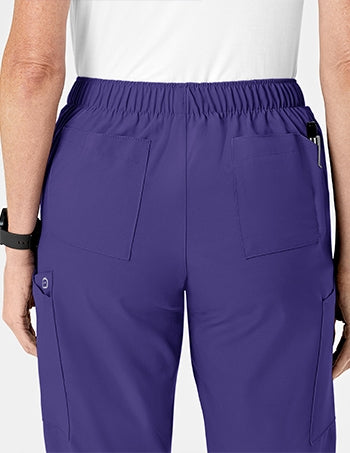 WonderWink - W123 Women's Flat Front Double Cargo Scrub Pants. 5155