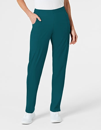 WonderWink - W123 Women's Flat Front Double Cargo Scrub Pants - TALL. 5155T