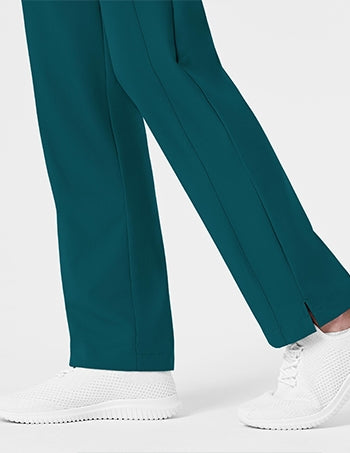 WonderWink - W123 Women's Flat Front Double Cargo Scrub Pants - TALL. 5155T