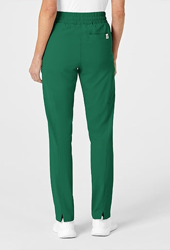 WonderWink - RENEW Women's High Waist Slim Leg Scrub Pant - PETITE. 5334P