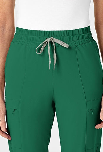 WonderWink - RENEW Women's High Waist Slim Leg Scrub Pant - PETITE. 5334P