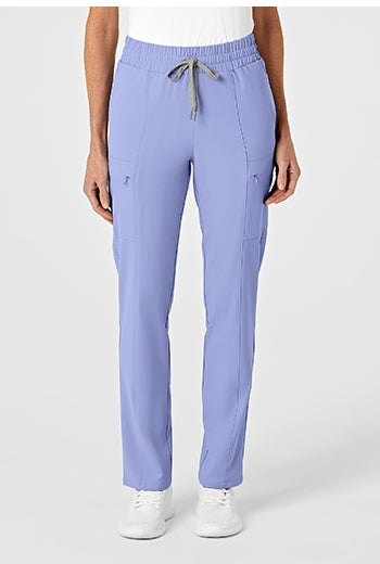 WonderWink - RENEW Women's High Waist Slim Leg Scrub Pant - PETITE. 5334P