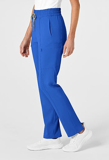 WonderWink - RENEW Women's High Waist Slim Leg Scrub Pant - TALL. 5334T