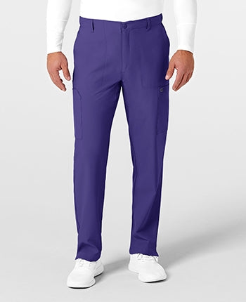 WonderWink - W123 Men's Flat Front Cargo Pocket Scrub Pants. 5355
