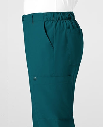 WonderWink - W123 Men's Flat Front Cargo Pocket Scrub Pants. 5355