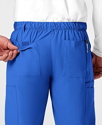 WonderWink - W123 Men's Flat Front Cargo Pocket Scrub Pants - TALL. 5355T