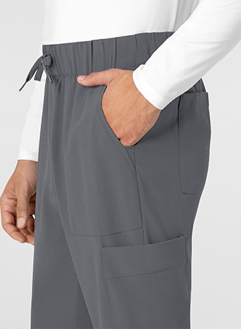 WonderWink - RENEW Men's Tapered Scrub Pant - SHORT. 5834S