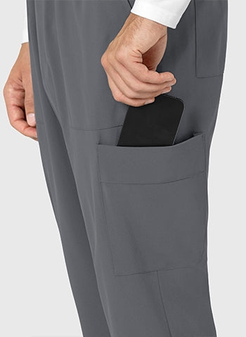 WonderWink - RENEW Men's Tapered Scrub Pant - SHORT. 5834S