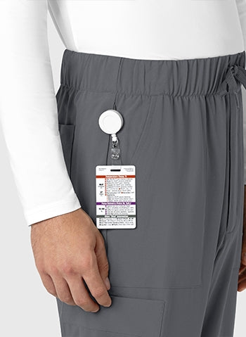WonderWink - RENEW Men's Tapered Scrub Pant - SHORT. 5834S
