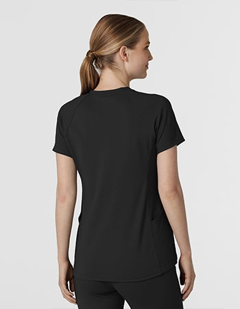 WonderWink - RENEW Knit Women's Flex-n-Reach V-Neck Raglan Scrub Top. 6259