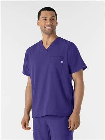 WonderWink - W123 Men's V-neck Scrub Top. 6355