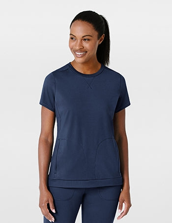 WonderWink - RENEW Knit Women's Flex-n-Reach Crew Neck Scrub Top. 6359