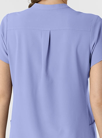 WonderWink - RENEW Women's Mandarin Collar Scrub Top. 6734