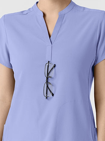 WonderWink - RENEW Women's Mandarin Collar Scrub Top. 6734