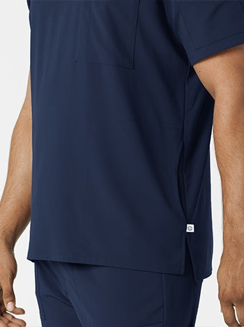 WonderWink - RENEW Men's V-Neck 5 Pocket Scrub. 6834