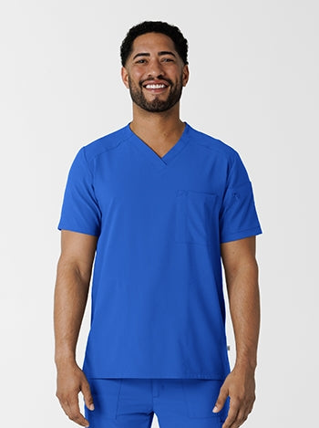 WonderWink - RENEW Men's V-Neck 5 Pocket Scrub. 6834