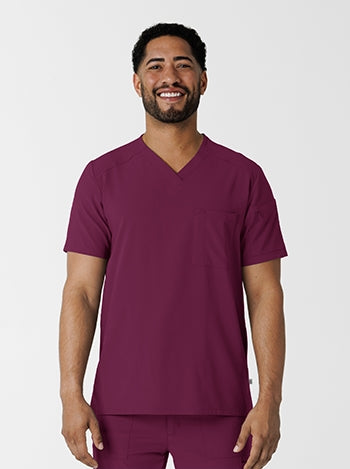 WonderWink - RENEW Men's V-Neck 5 Pocket Scrub. 6834