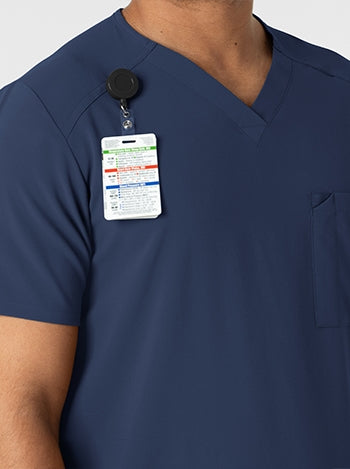 WonderWink - RENEW Men's V-Neck 5 Pocket Scrub. 6834