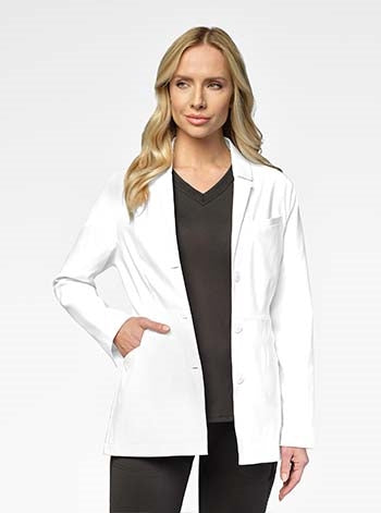 WonderWink - Slate Women's 28-Inch Doctor's Coat. 7272