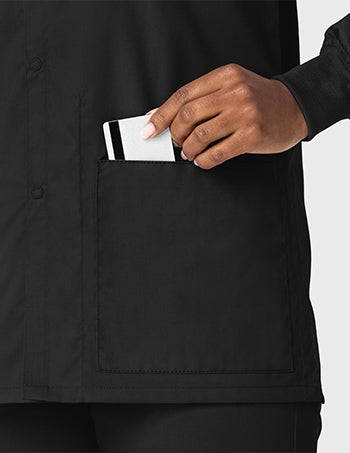 WonderWink - WonderWORK Unisex Snap Front Jacket. 800