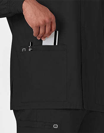 WonderWink - WonderWORK Unisex Snap Front Jacket. 800