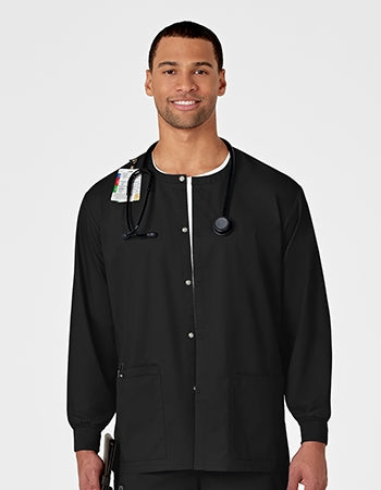 WonderWink - WonderWORK Unisex Snap Front Jacket. 800